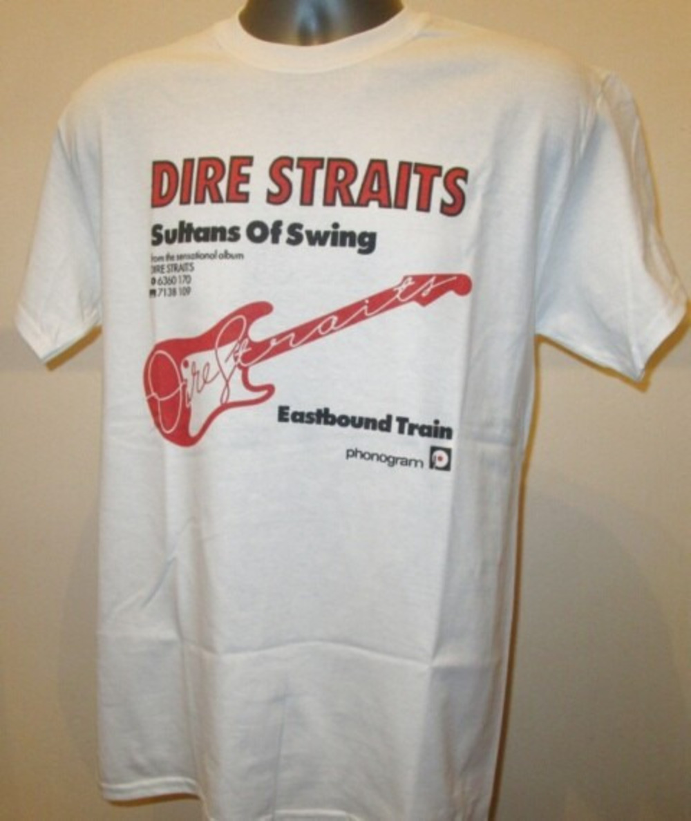 Dire Straits Classic Rock Music T Shirt